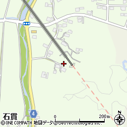 熊本県玉名市石貫4334周辺の地図