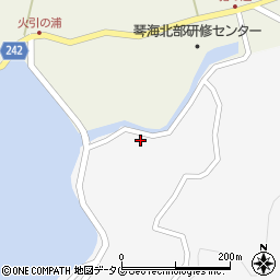 長崎県長崎市琴海尾戸町3408周辺の地図