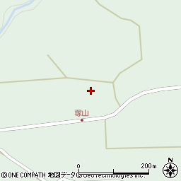 大分県竹田市小塚582-1周辺の地図