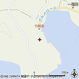 佐賀県藤津郡太良町竹崎594-3周辺の地図
