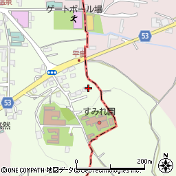 救世主教熊本教会周辺の地図