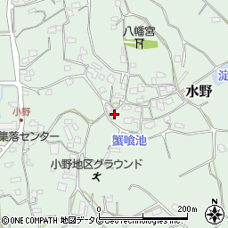 熊本県荒尾市水野620周辺の地図