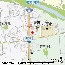 熊本県菊池市植古閑133周辺の地図