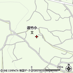 諫早市立遠竹小学校周辺の地図