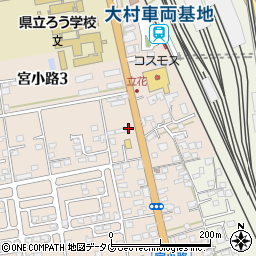 長崎調剤薬局宮小路店周辺の地図