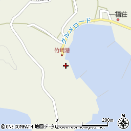 佐賀県藤津郡太良町竹崎571-7周辺の地図