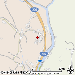 長崎県長崎市琴海形上町4304周辺の地図