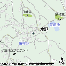 熊本県荒尾市水野612周辺の地図