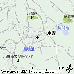 熊本県荒尾市水野615周辺の地図