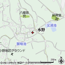 熊本県荒尾市水野611周辺の地図