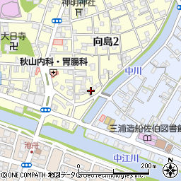 大岩タタミ店周辺の地図