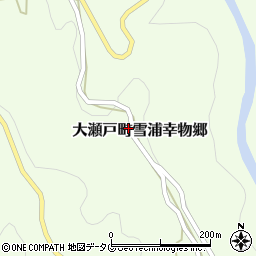 長崎県西海市大瀬戸町雪浦幸物郷周辺の地図