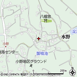 熊本県荒尾市水野603周辺の地図