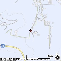 愛媛県南宇和郡愛南町御荘平城5650周辺の地図