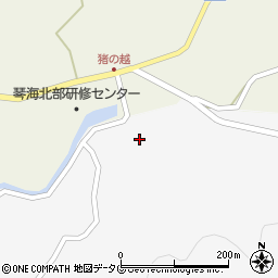 長崎県長崎市琴海尾戸町3444周辺の地図