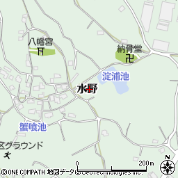 熊本県荒尾市水野450周辺の地図