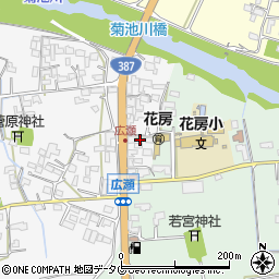 熊本県菊池市植古閑133-5周辺の地図