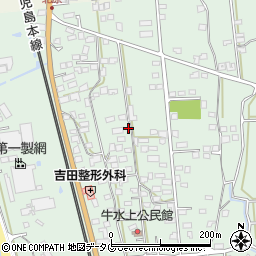 熊本県荒尾市牛水719-1周辺の地図