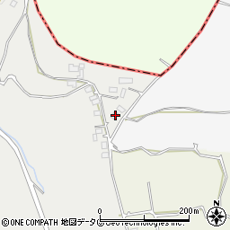 熊本県熊本市北区植木町清水5036周辺の地図