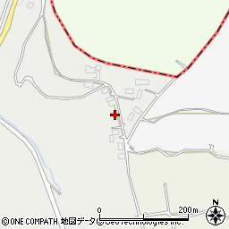 熊本県熊本市北区植木町清水4957周辺の地図