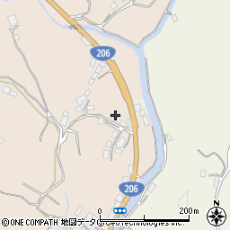 長崎県長崎市琴海形上町4278周辺の地図