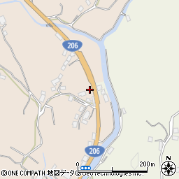 長崎県長崎市琴海形上町4277周辺の地図