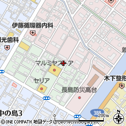 大分県佐伯市中ノ島東町3-11周辺の地図