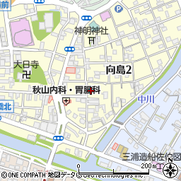 赤松かまぼこ店周辺の地図