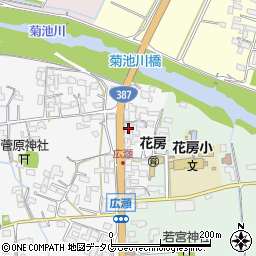 熊本県菊池市植古閑123周辺の地図