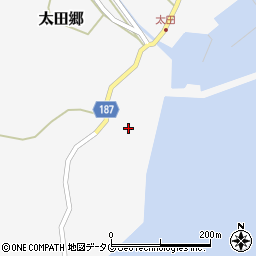長崎県南松浦郡新上五島町太田郷952-1周辺の地図