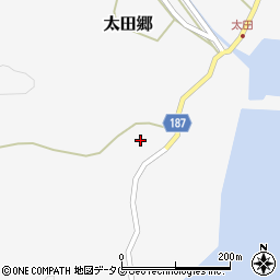 長崎県南松浦郡新上五島町太田郷840周辺の地図