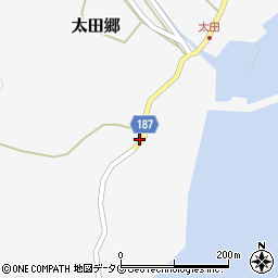長崎県南松浦郡新上五島町太田郷870周辺の地図