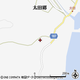 長崎県南松浦郡新上五島町太田郷807周辺の地図