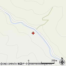 大分県佐伯市本匠大字波寄244周辺の地図