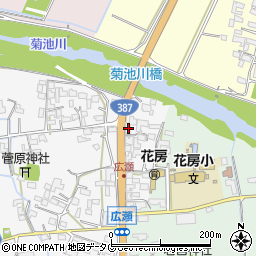 熊本県菊池市植古閑114周辺の地図