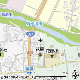 熊本県菊池市植古閑113-3周辺の地図