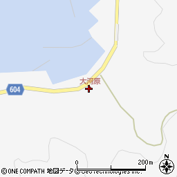 大分県佐伯市鶴見大字吹浦1674-1周辺の地図