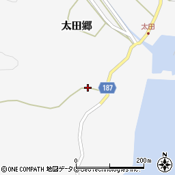 長崎県南松浦郡新上五島町太田郷846-1周辺の地図
