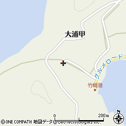 佐賀県藤津郡太良町竹崎731周辺の地図