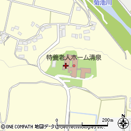 地域密着型特別養護老人ホーム清泉周辺の地図