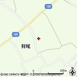 熊本県阿蘇市狩尾916-1周辺の地図