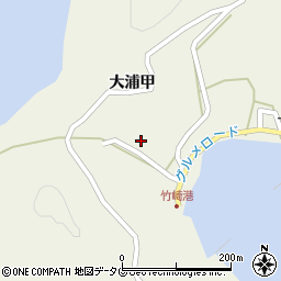 佐賀県藤津郡太良町竹崎520周辺の地図