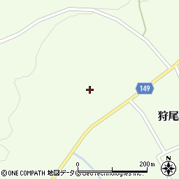 熊本県阿蘇市狩尾1092-11周辺の地図