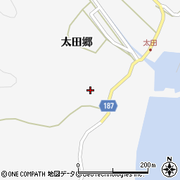長崎県南松浦郡新上五島町太田郷840-2周辺の地図