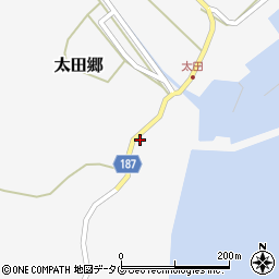 長崎県南松浦郡新上五島町太田郷2008周辺の地図