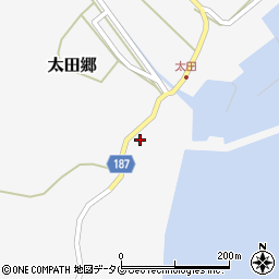 長崎県南松浦郡新上五島町太田郷2010周辺の地図
