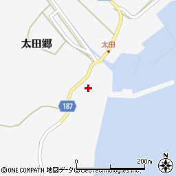 長崎県南松浦郡新上五島町太田郷2019周辺の地図