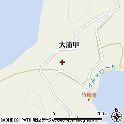 佐賀県藤津郡太良町竹崎517-2周辺の地図