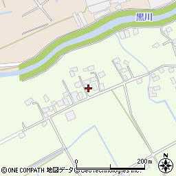 熊本県阿蘇市狩尾344-2周辺の地図