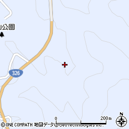 大分県豊後大野市三重町内山612周辺の地図